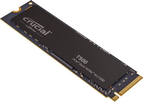 crucial ssd compatibility|Crucial T500 4TB PCIe Gen4 NVMe M.2 SSD with heatsink.